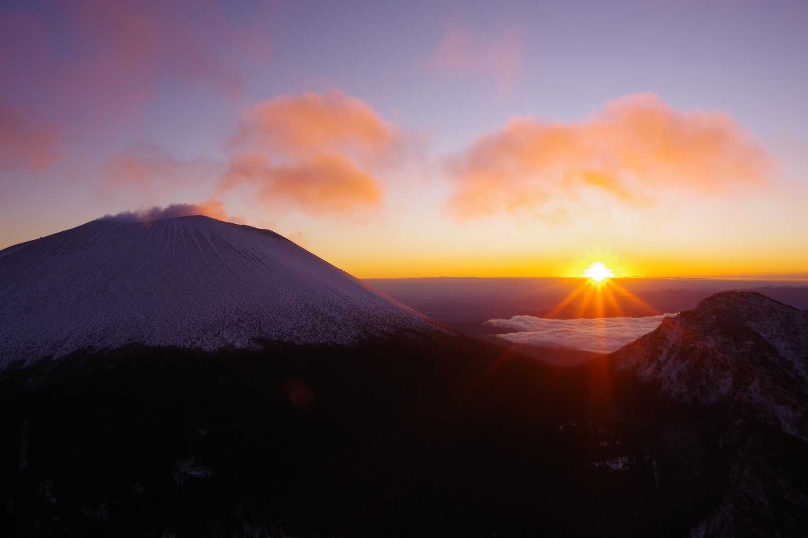 表コース-トーミの頭-黒斑山-蛇骨岳-中コースの写真