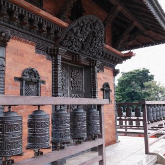 金剛寺　マニ塔　この辺り一体に広がるネパール、インド感はなんだろう