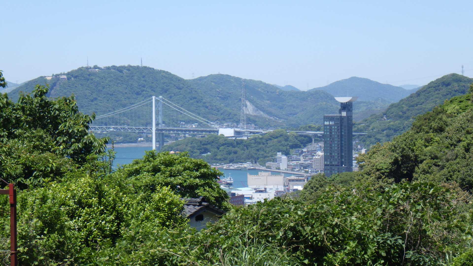 風頭-風師山登山口 縦走コースの写真