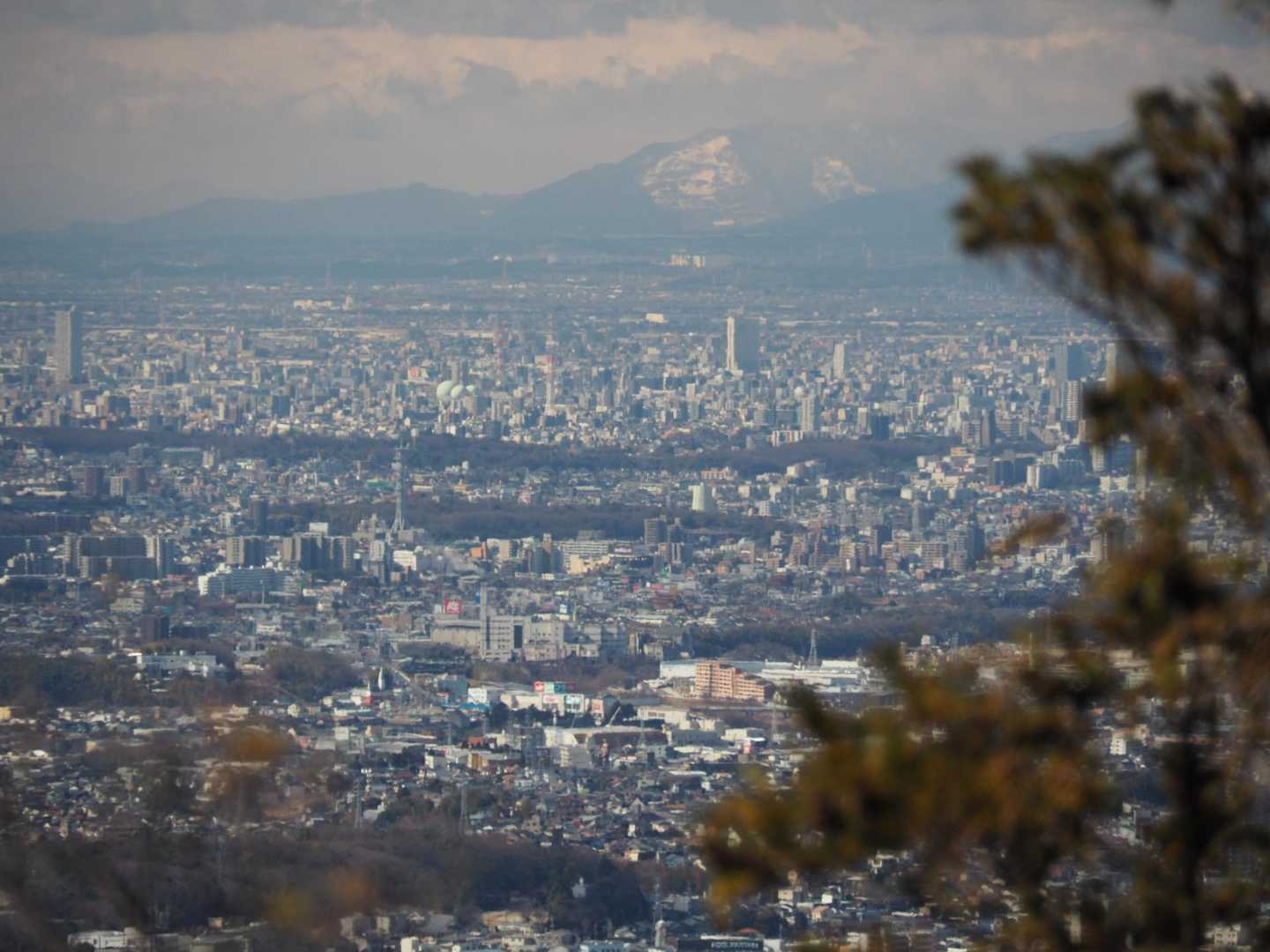 眺望は元岩巣山からの方が良さそうです