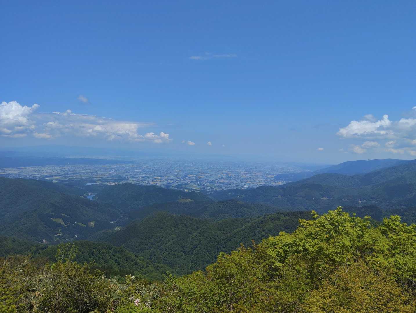 砺波平野方面