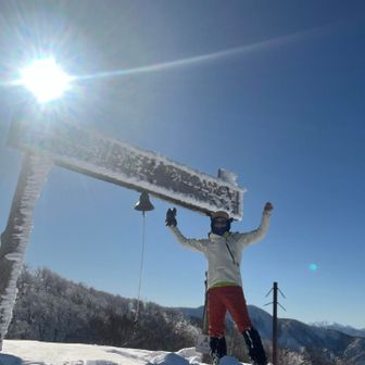 五ノ峰　鐘を鳴らす🔔！