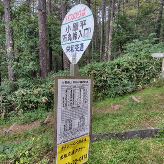小屋平バス停
