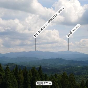 ここから見る高見山はマッターホルン感がないかな？