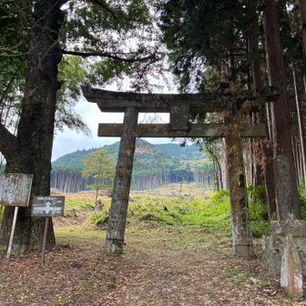 北廻り登山口に着きました
通り過ぎて大勝陣に帰ります
