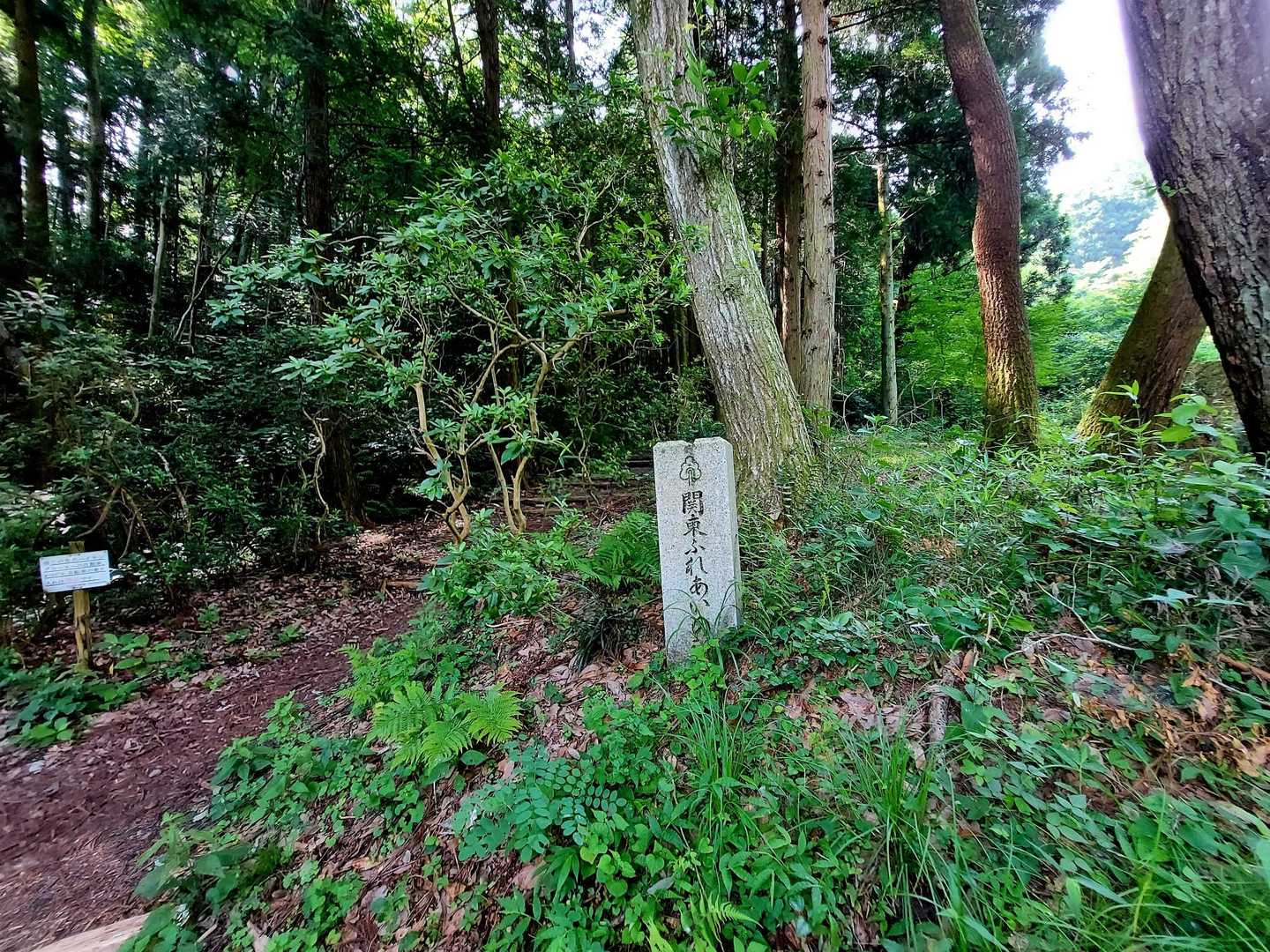 岩瀬駅-御嶽山-雨引山-雨引観音 縦走コースの写真