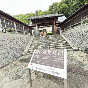 絹の道資料館

ここも療養期間中に訪れましたので今回は寄らず。先ほどの大塚山山頂の他、横浜まで続く絹の道に関する歴史が学べます📖
(覚えられるか否かは別問題)