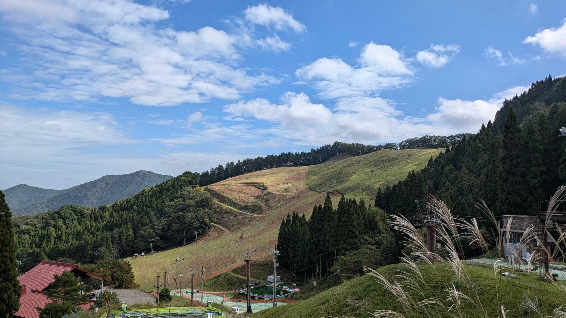 お天気は最高です