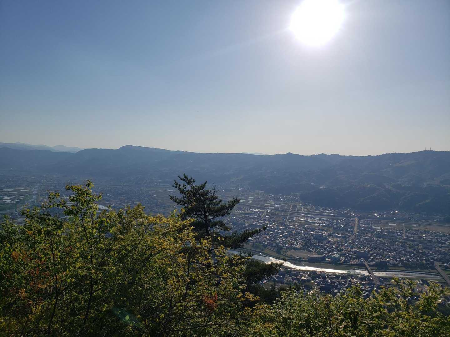 また城坂コースから下山。