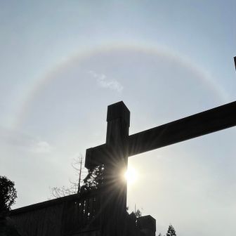 👆太陽の輪っかって🙄なんだろう