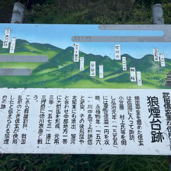 信玄の狼煙台跡