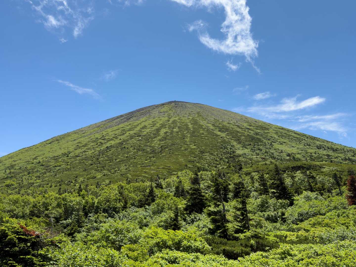 岩手山どーん