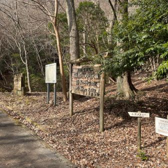 この看板の後ろに大きな駐車場があります。