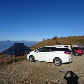 鉢伏山駐車場に移動
