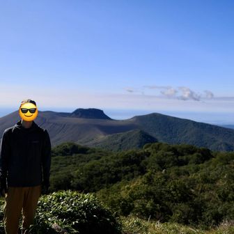 記念に📸満足したので下山開始です。