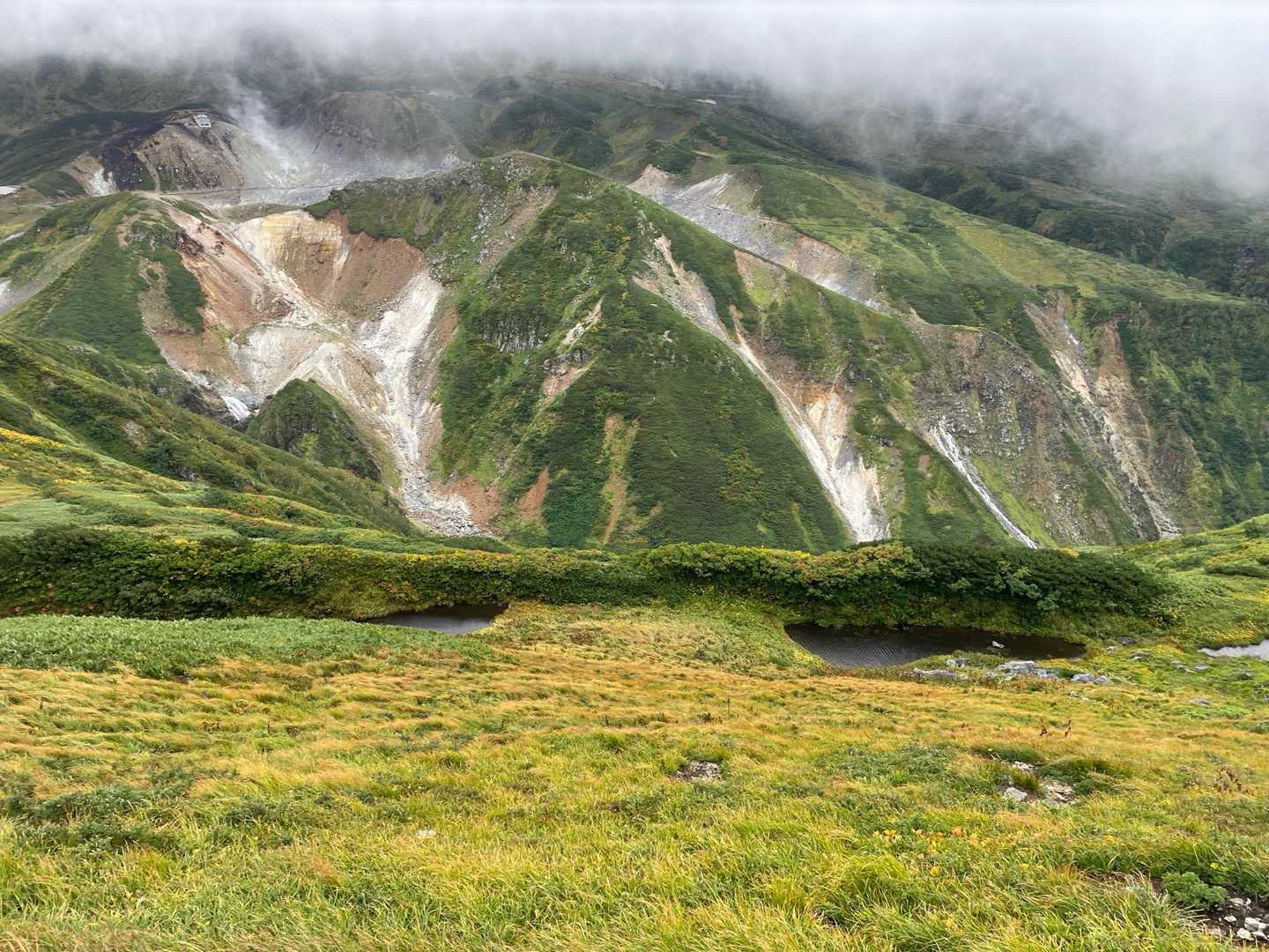 立山室堂ターミナル-室堂乗越-奥大日岳 往復コースの写真