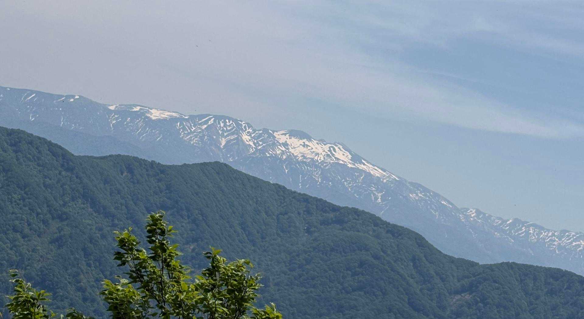 白山ｶﾞ撮れる位置ﾃﾞ止まってｸﾚﾙなんて感激😇