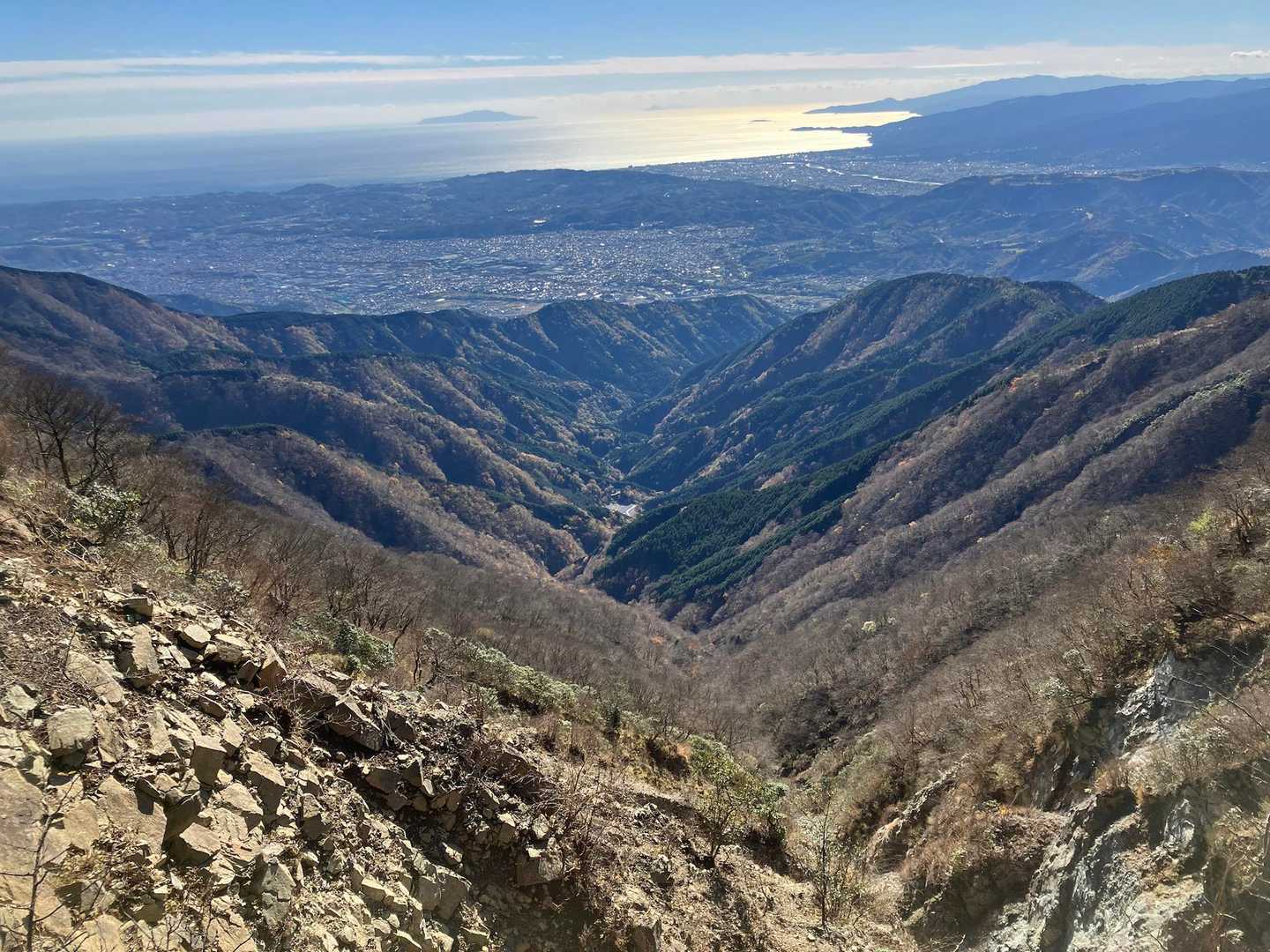 三ノ塔-烏尾山-行者ヶ岳-木ノ又大日-塔ノ岳-小丸-鍋割山 縦走コースの写真