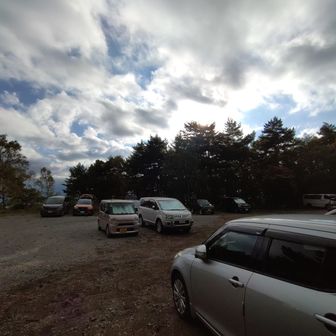 駐車場に戻りました