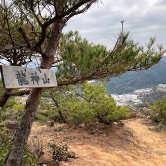 龍神山　今までここはピークと思っていなかった