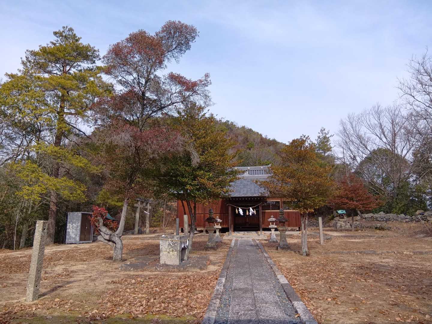神社に到着！