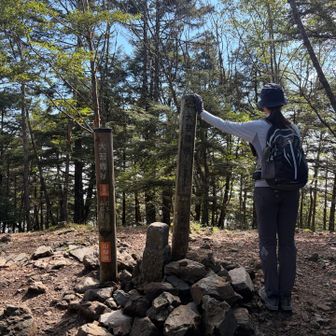 大菩薩嶺山頂は眺望無し