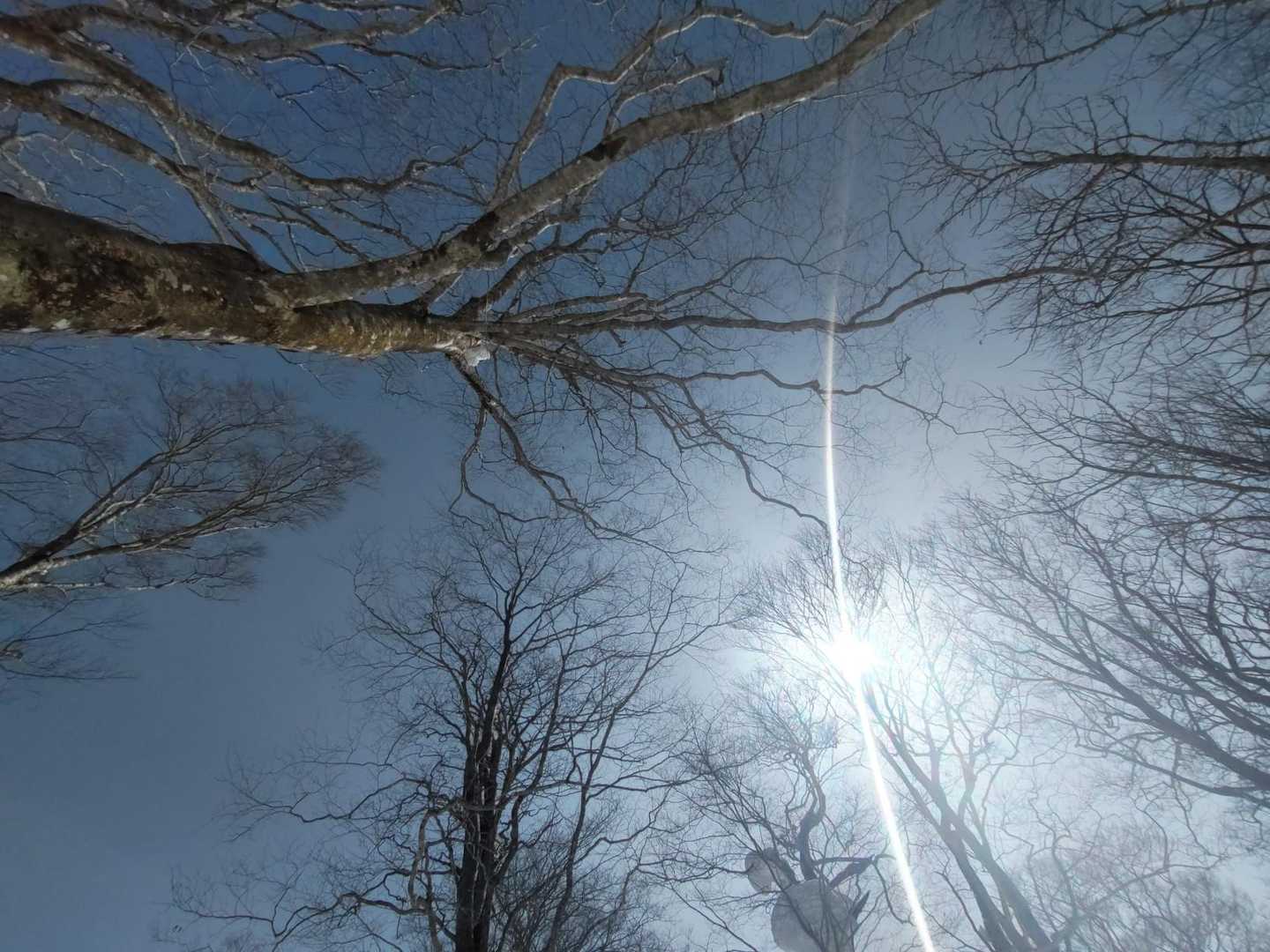 雲一つない青空😄
