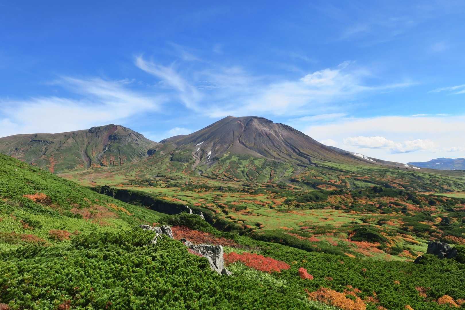 永山岳-安足間岳-当麻岳-当麻乗越-沼ノ平 周回コースの写真
