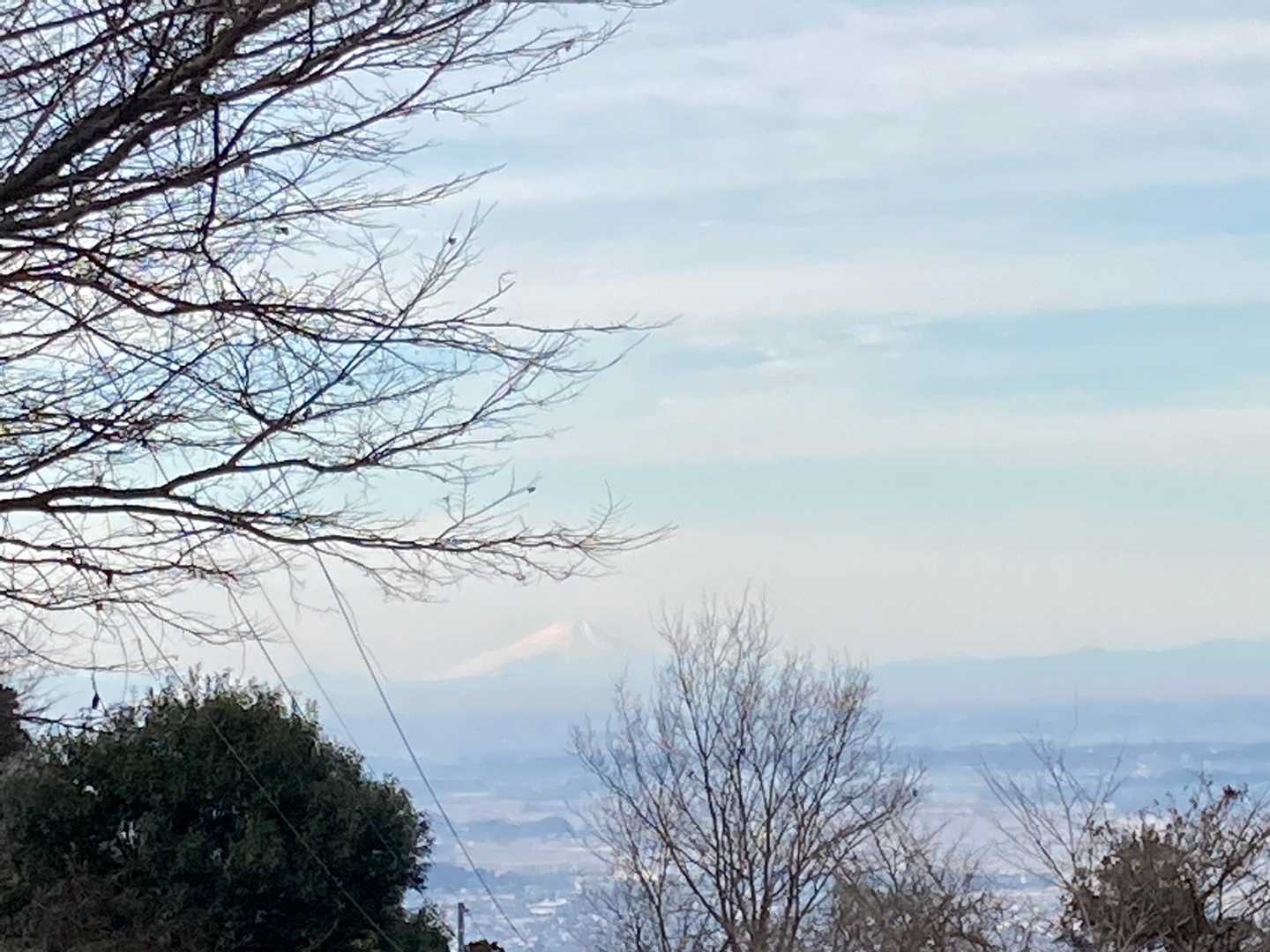 まだ富士山🗻見えてます‼︎