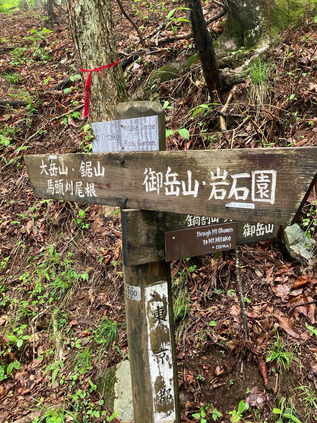御岳山駅-御嶽神社-御岳山-鍋割山-芥場峠 周回コースの写真