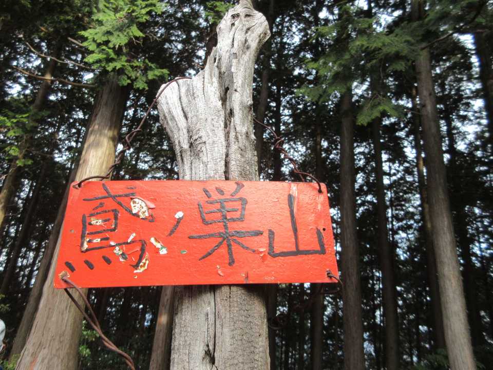鳶ノ巣山山頂ﾌﾟﾚｰﾄ‼️