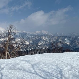 風が強いので帰ります💪
トラバースから逃げずに登れただけでも満足😄