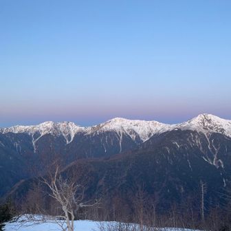 鳳凰山・地蔵岳・観音岳・薬師岳 柔らかなビーナスベルト