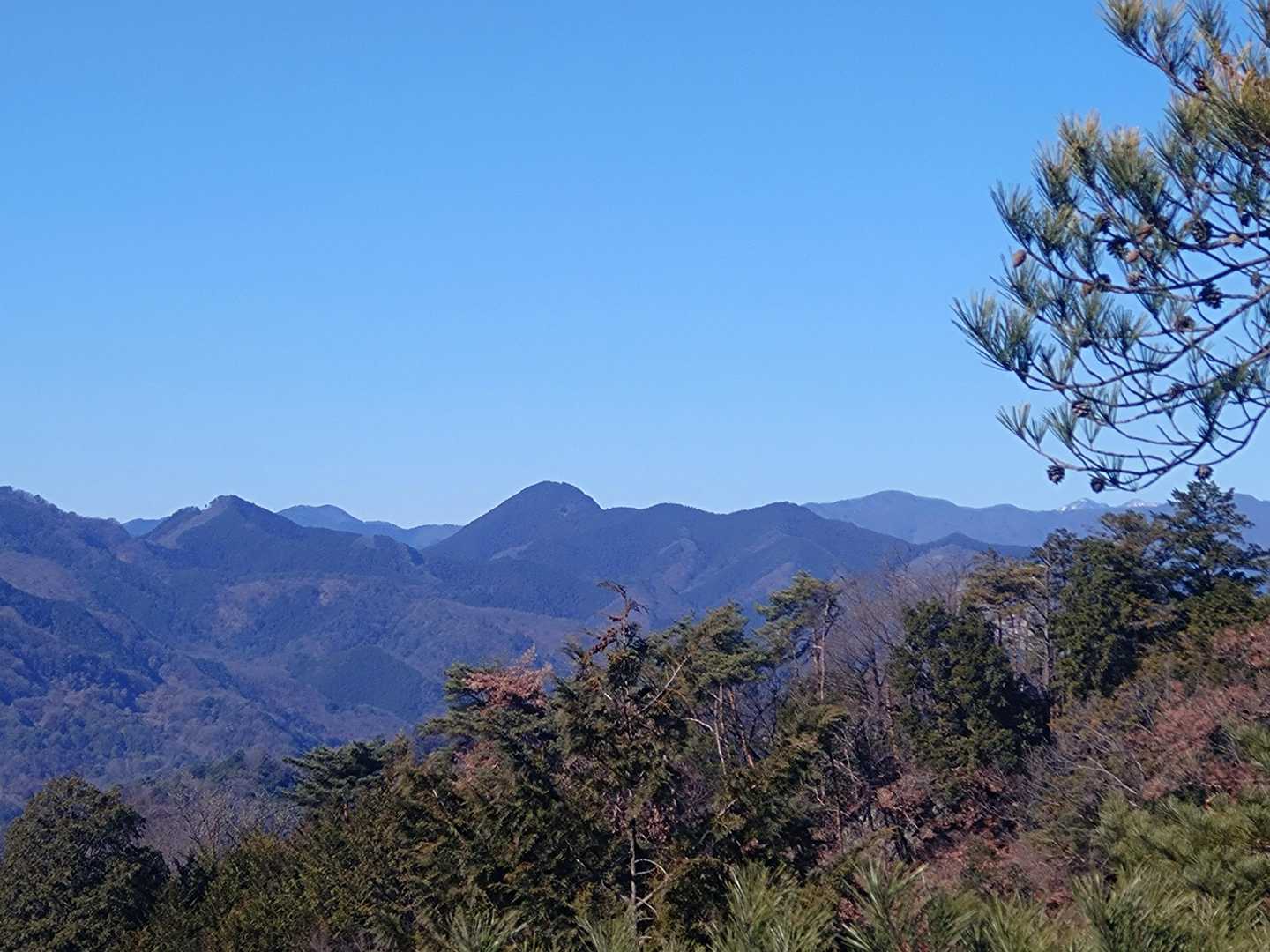 岳ノ山と大鳥屋山かなぁ？