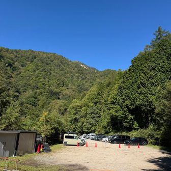 駐車場いっぱいでした