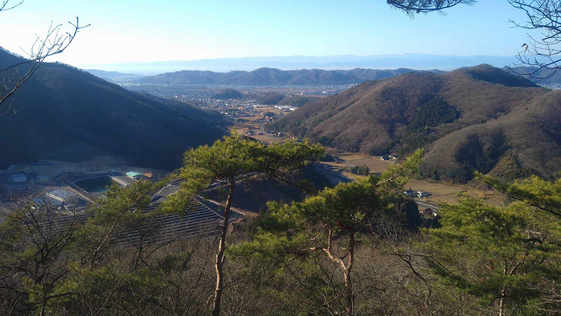 だいぶ登ってきました