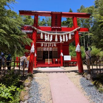 登山前の安全祈願