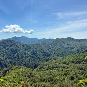 山頂からは御所山がバッチリ