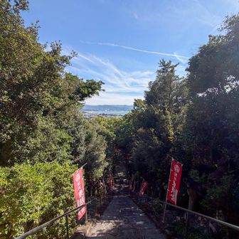 和歌浦が一望。

海を臨むために、わざわざこの地に建てたと言われています。