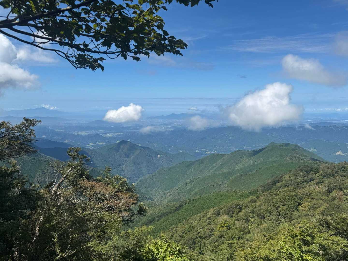 nice view😘　登った甲斐があった〜