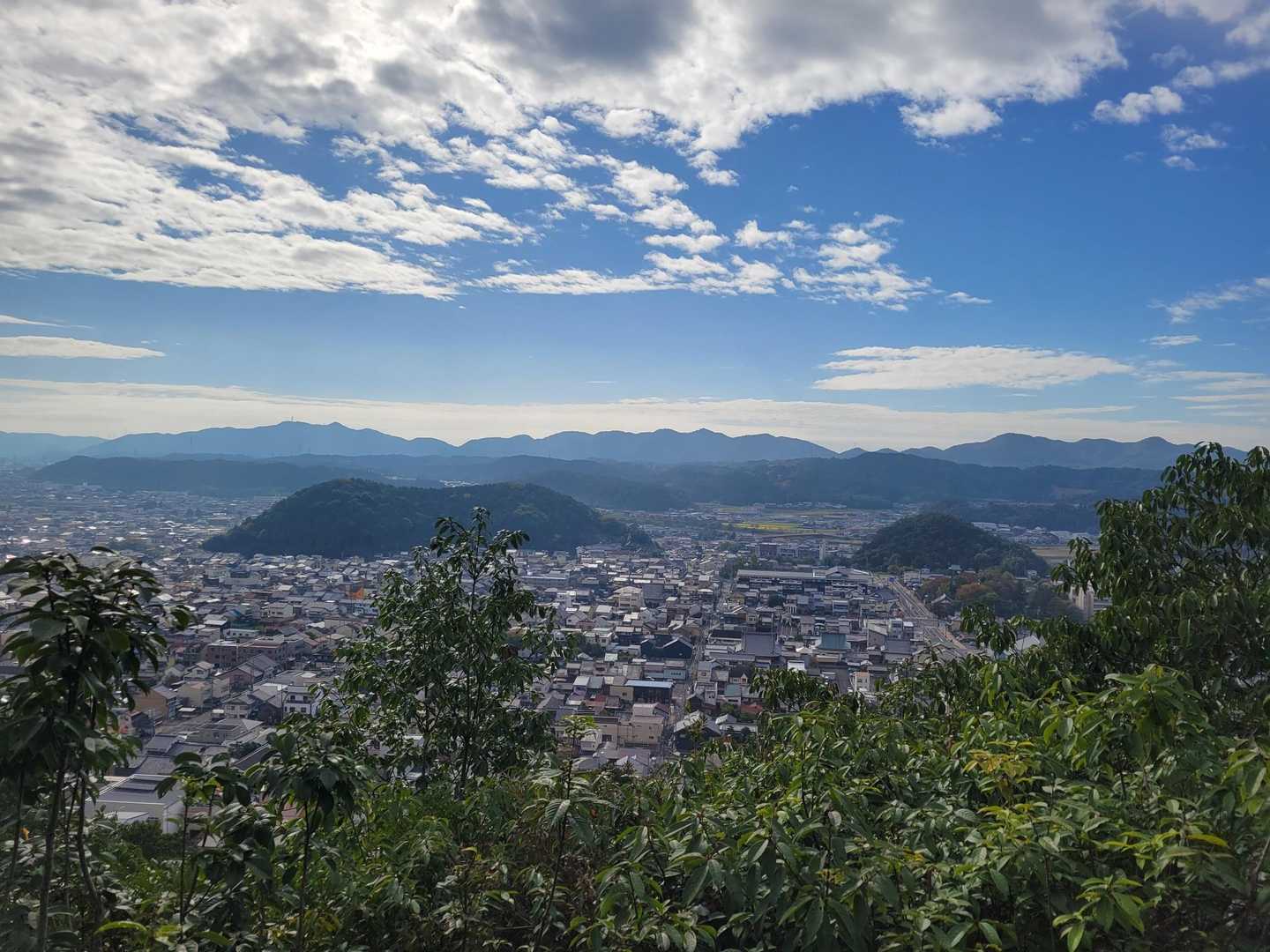 少し先に眺望もあります