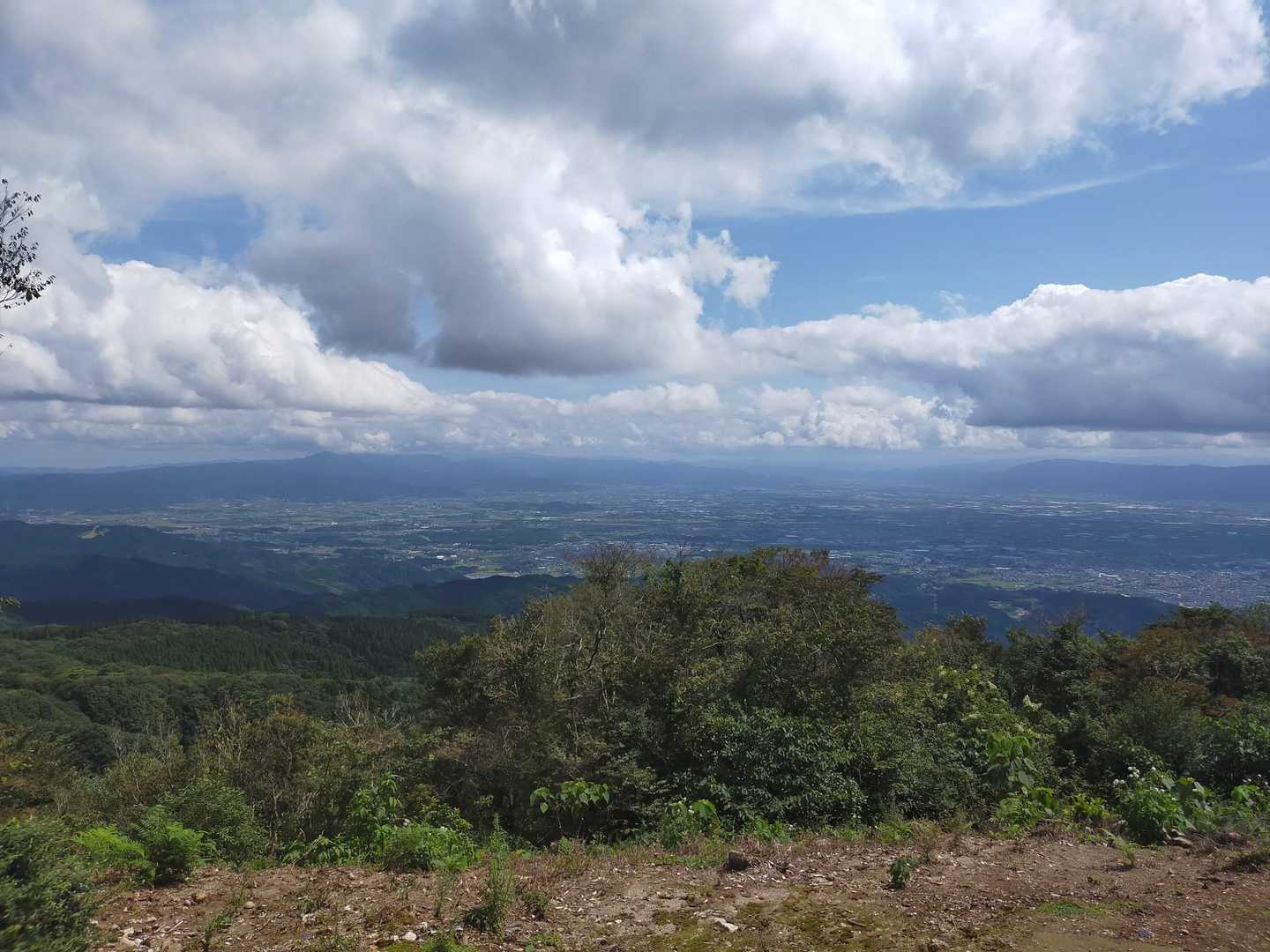 九千部山 往復コースの写真