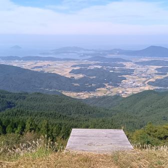 雷山大展望台　気持ち良い眺めでした