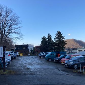 ゴール。依然ほぼ満車。
午後から快晴になりました。