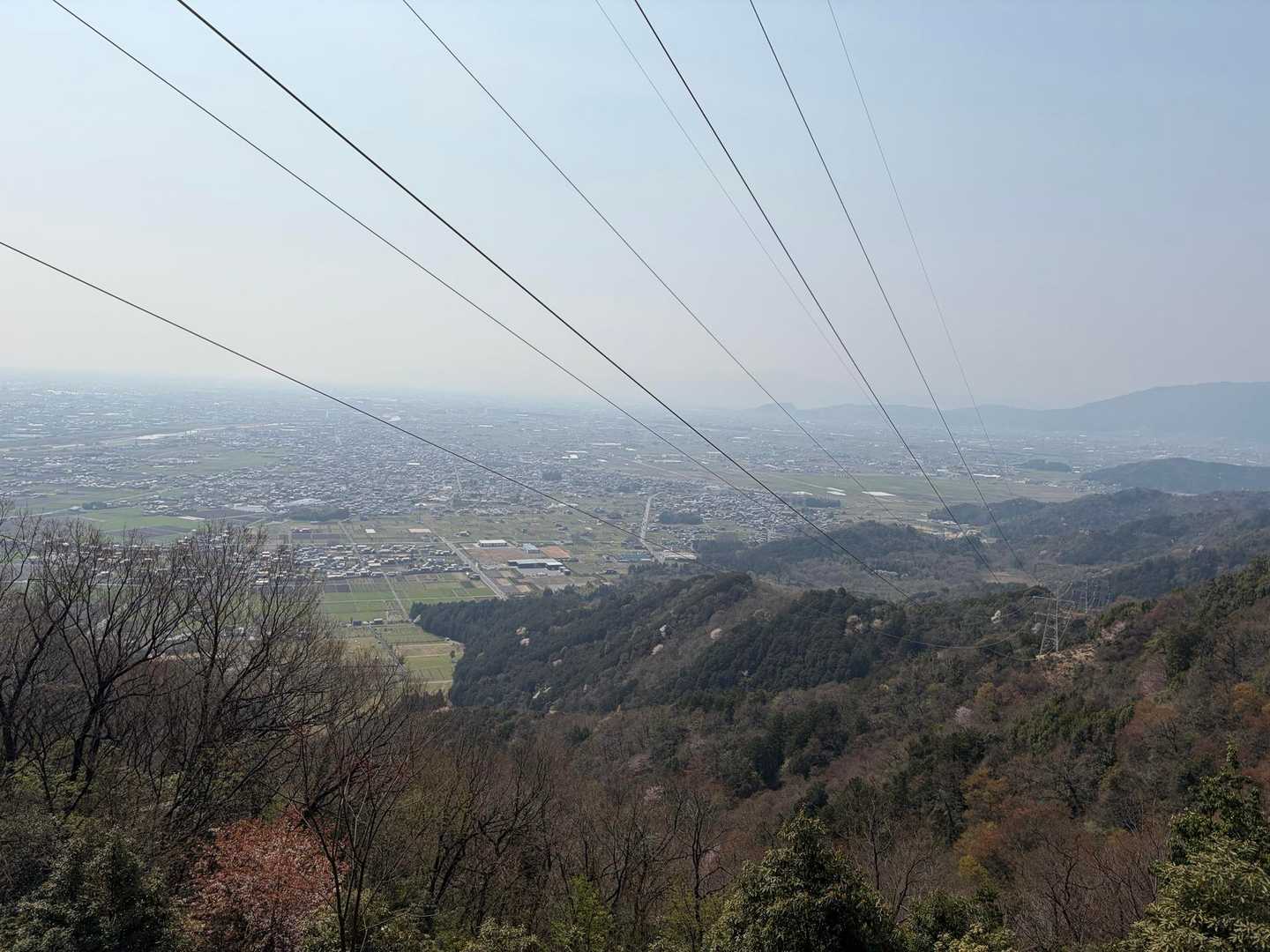 眺望は鉄塔下