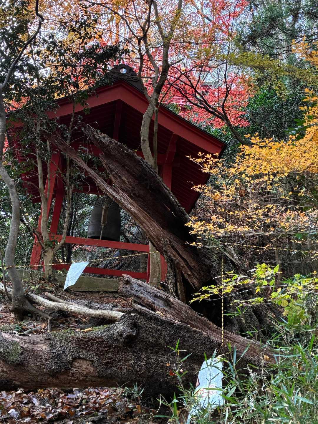 峠の鐘撞堂