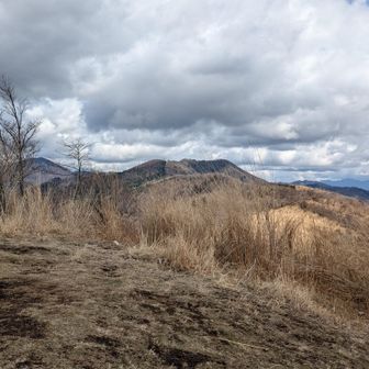 左と、ぐるっと外輪山東側を一望