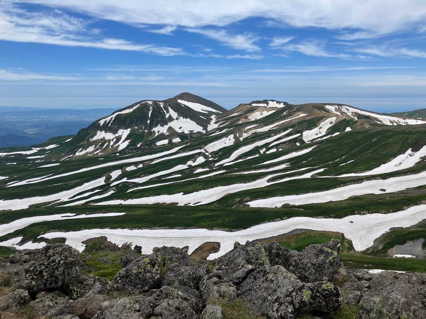 山頂待機
熊が落ち着いてきた頃山頂にいる皆さんで下山