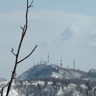 手稲山が見えるーヽ(´▽｀)/