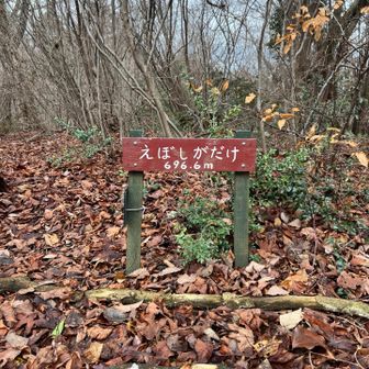 烏帽子ケ岳登頂